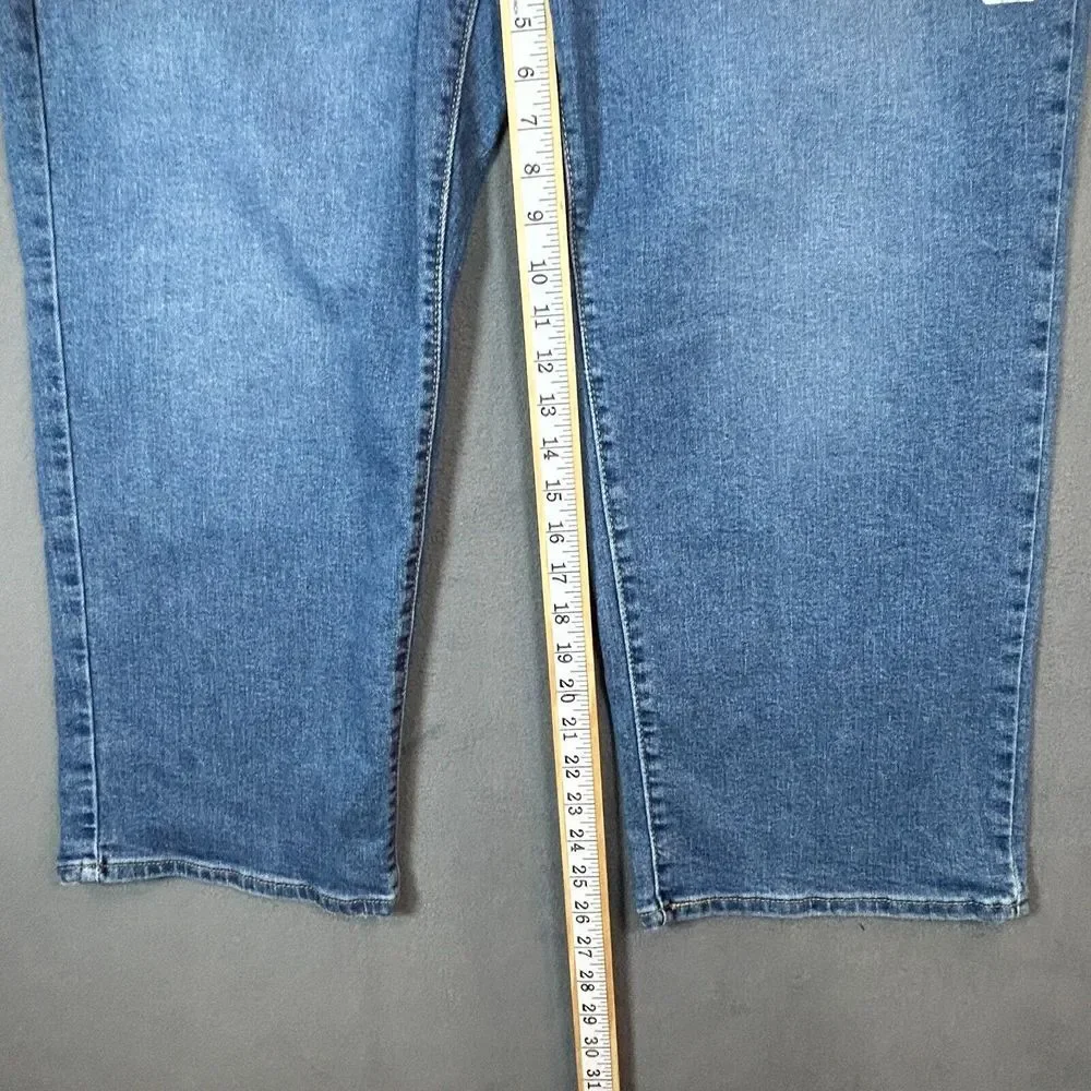 NWT Levi's Women's Ribcage Straight Ultra High Rise Jeans - Blue - Picture 6 of 16
